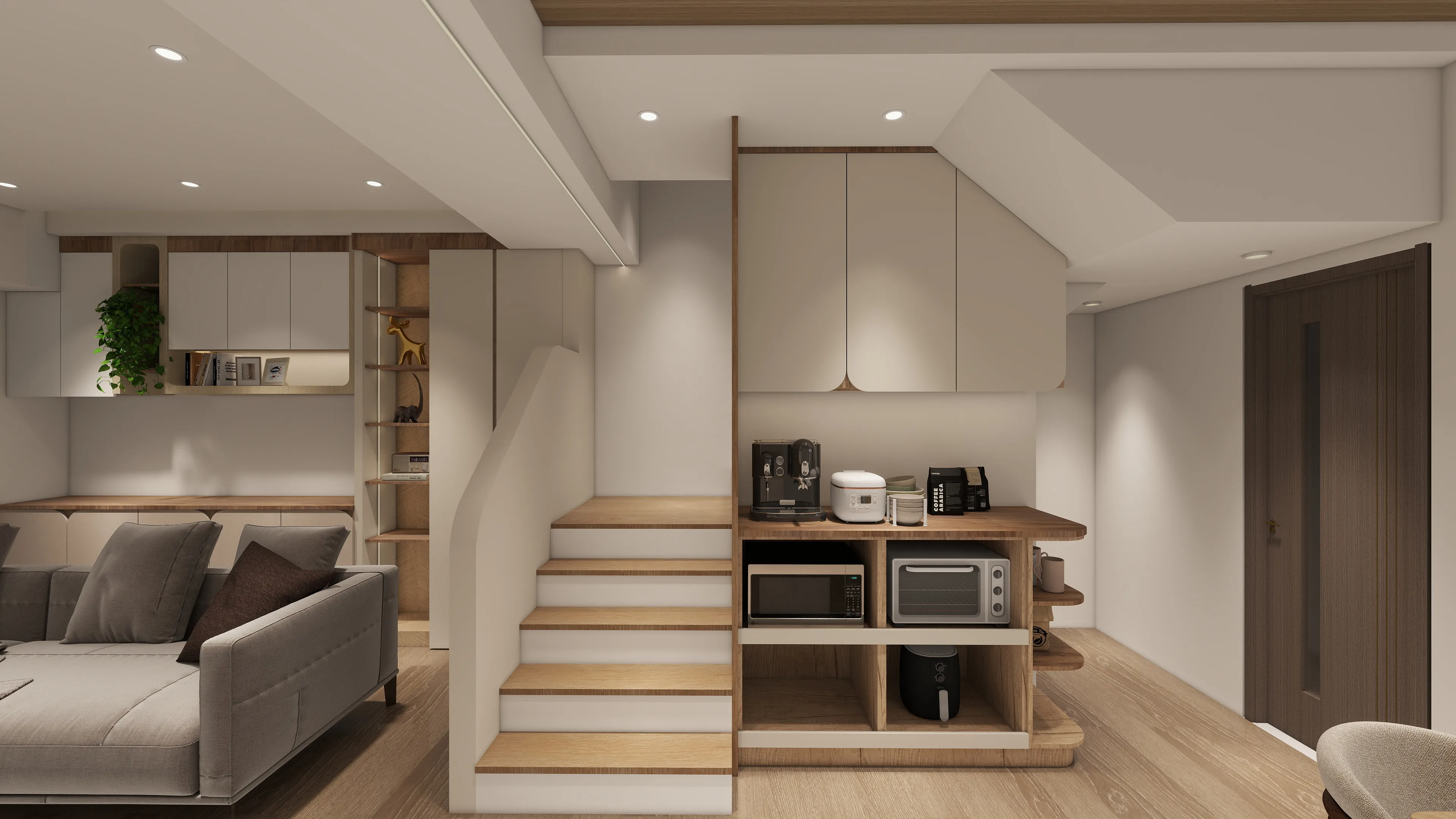 在后里,找回赤腳走路的自在:青禾透天設計開箱,邸苑用木香與光影,為你醞釀一處生活容器。