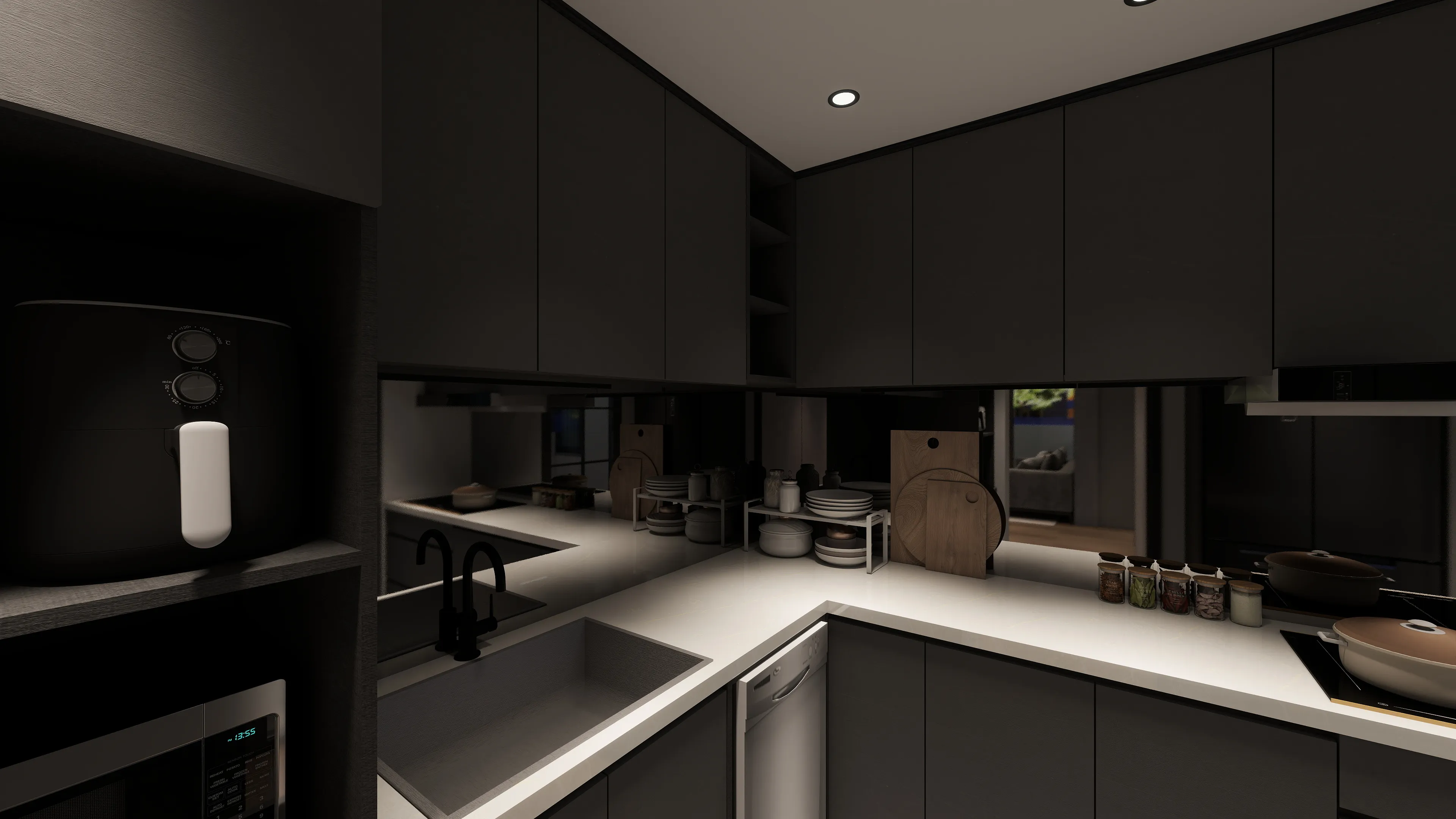 20 坪三房兩衛的極致實踐！邸苑操刀「豐邑太原YES」現代質感宅