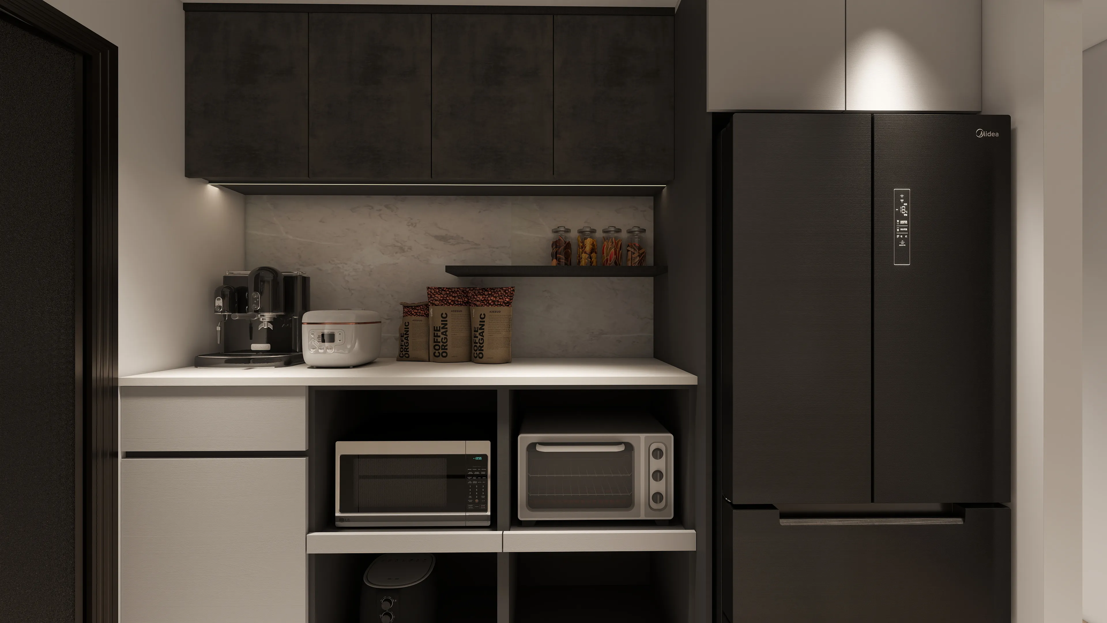 1+1>2 的極致空間！麗晨花果山裝潢範例：看邸苑如何用「垂直動線」讓 23.5 坪三房更有趣。