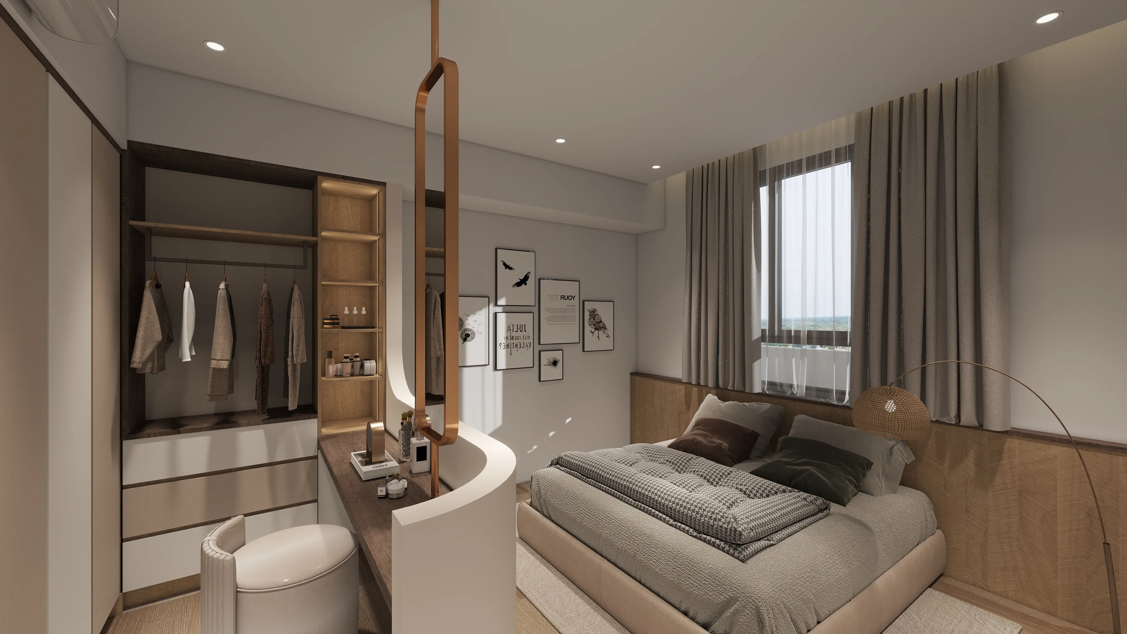 在后里,找回赤腳走路的自在:青禾透天設計開箱,邸苑用木香與光影,為你醞釀一處生活容器。