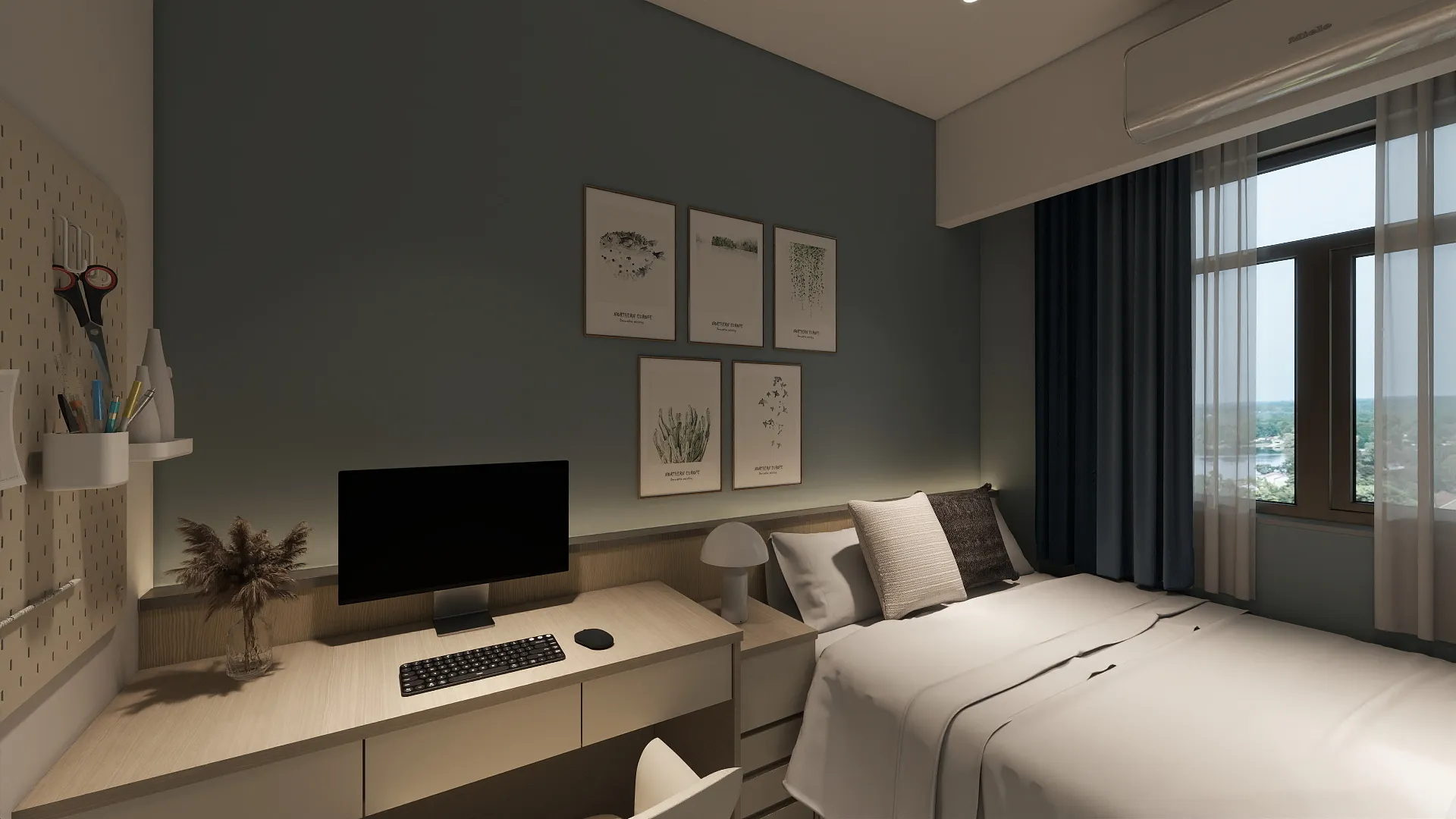 【磐興寬心四房設計】日系簡約 × 26 坪住宅規劃｜台中北屯｜邸苑室內設計