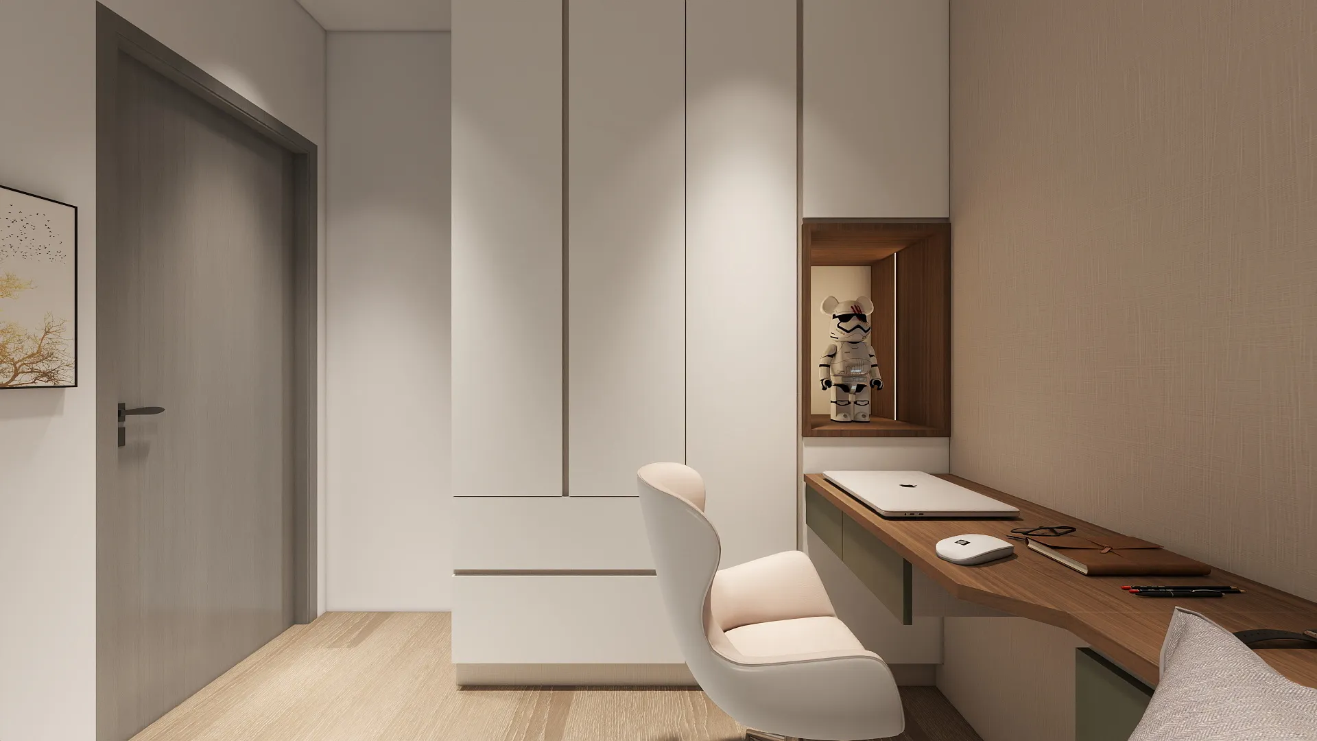 【彰化合新城峰兩房設計】｜北歐風 × 小宅放大術｜14 坪質感住宅｜邸苑室內設計