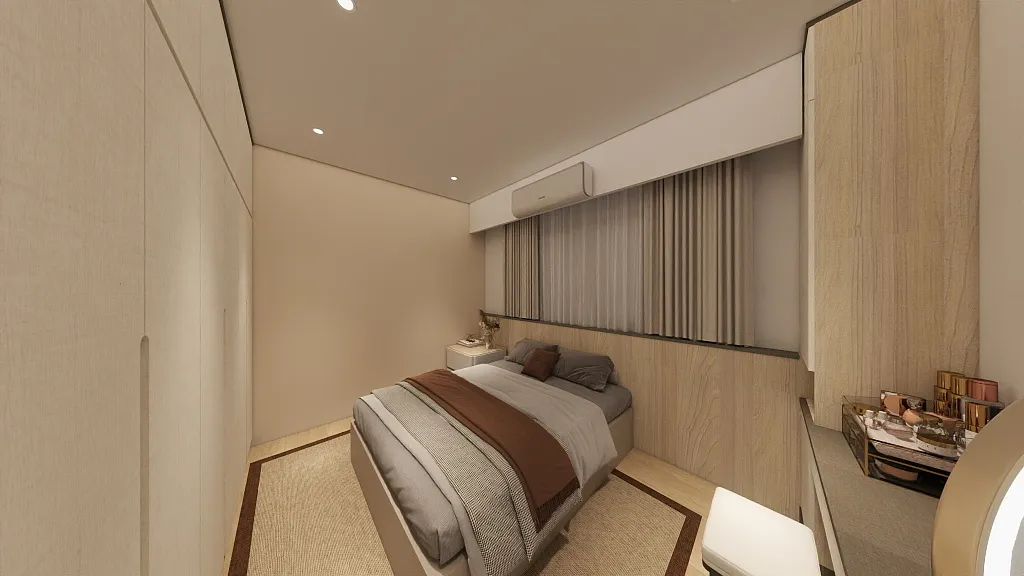 邸苑室內設計-元城上萃 3房-主臥床頭-北歐風