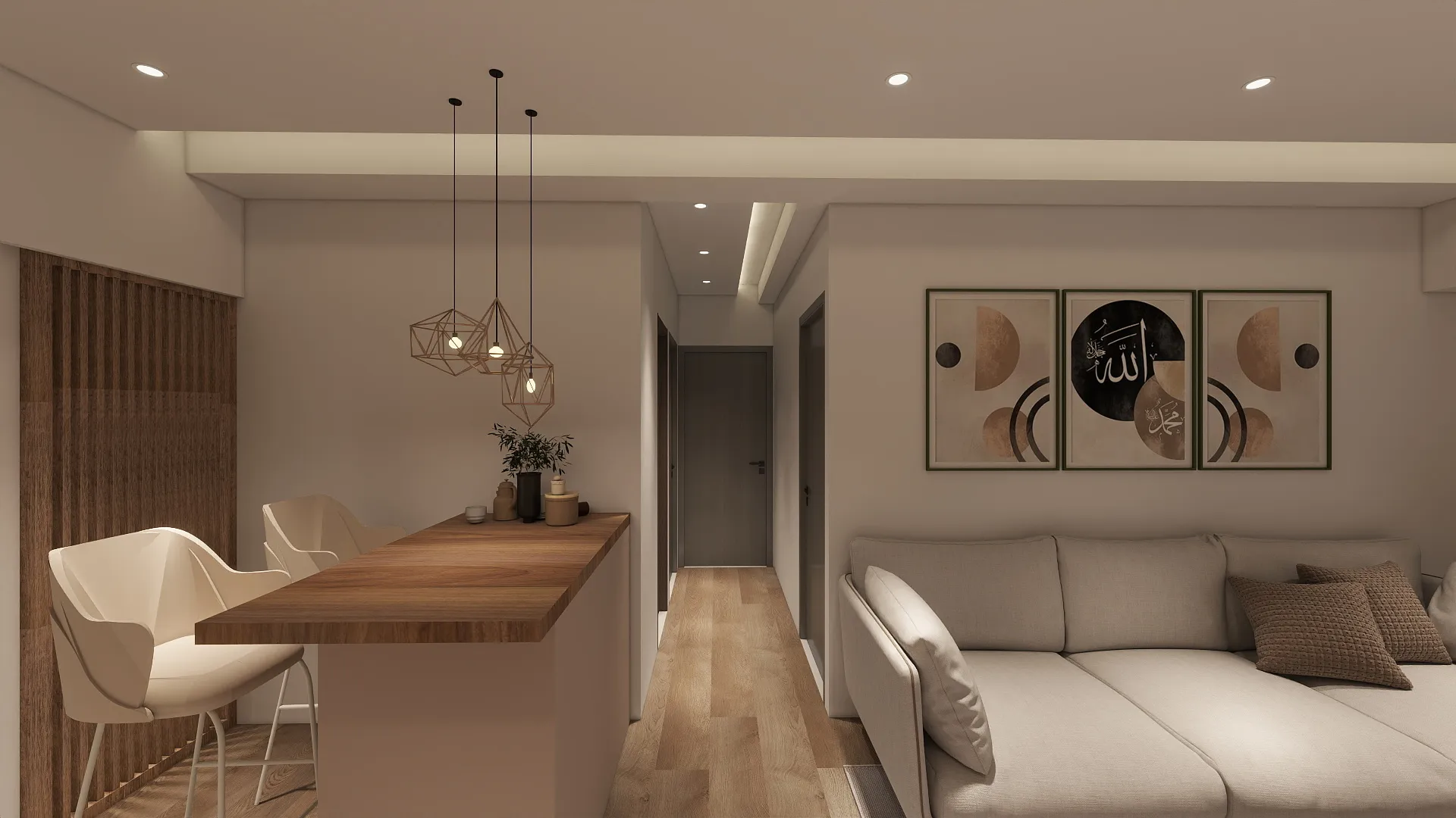 邸苑室內設計-昌祐 幸福大里 GHIJ-客廳-北歐風