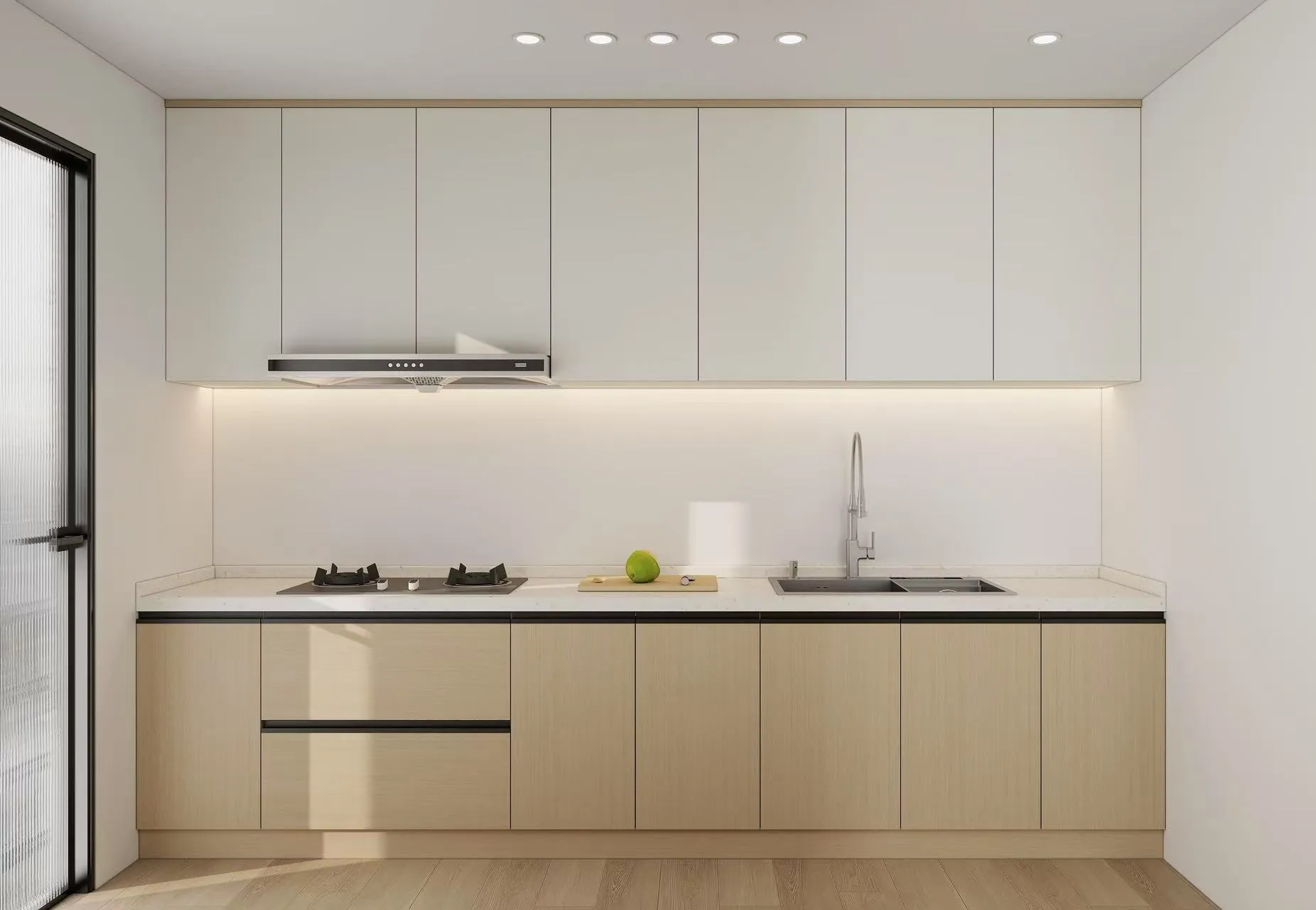 邸苑室內設計-中山之櫻 3房-廚房-北歐風