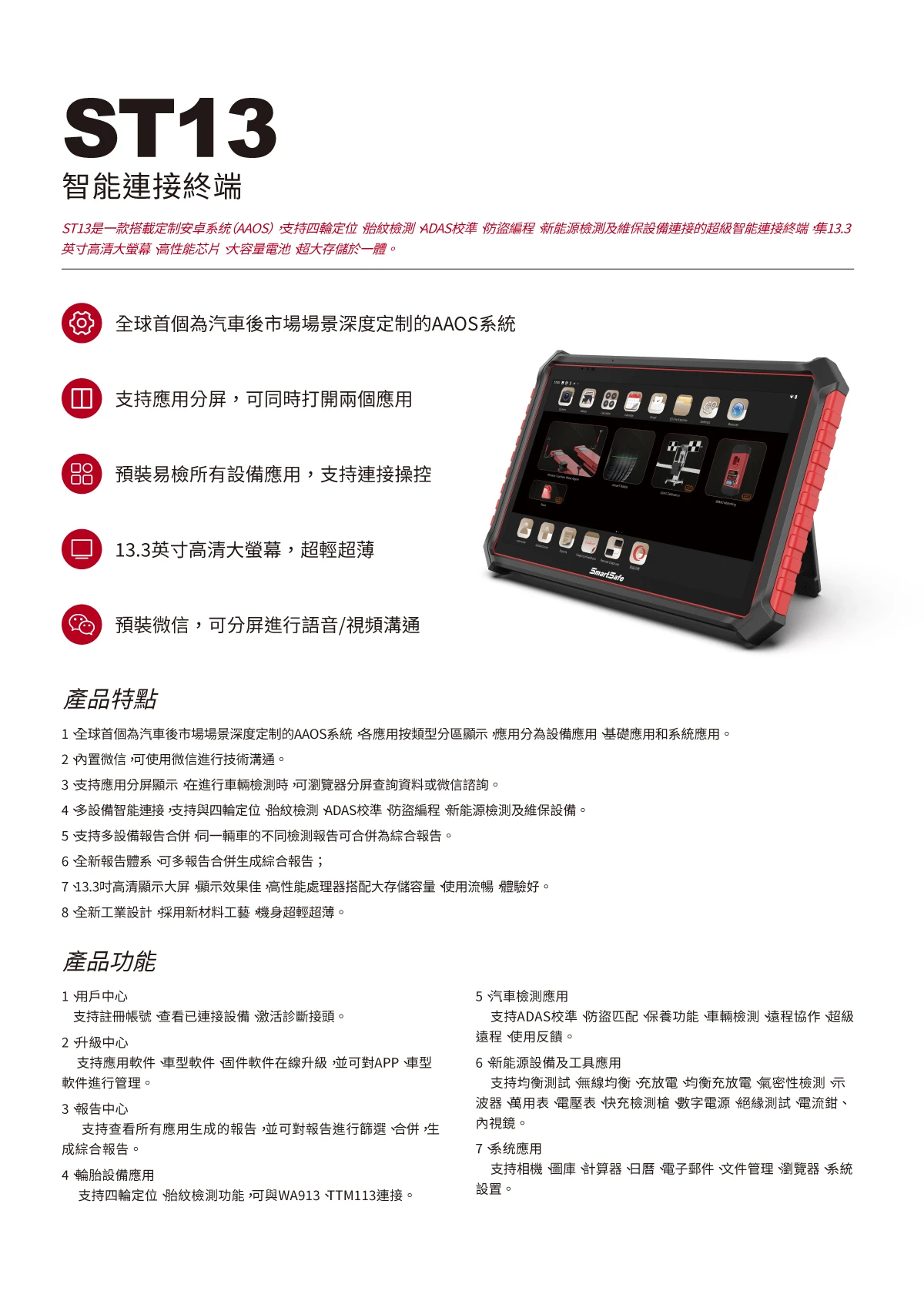 ST13 智慧型聯接終端