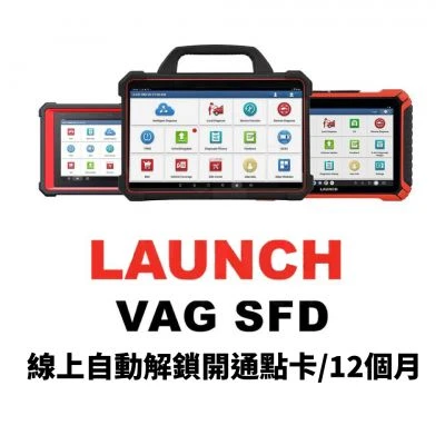 VAG SFD 線上自動解鎖開通點卡12個月