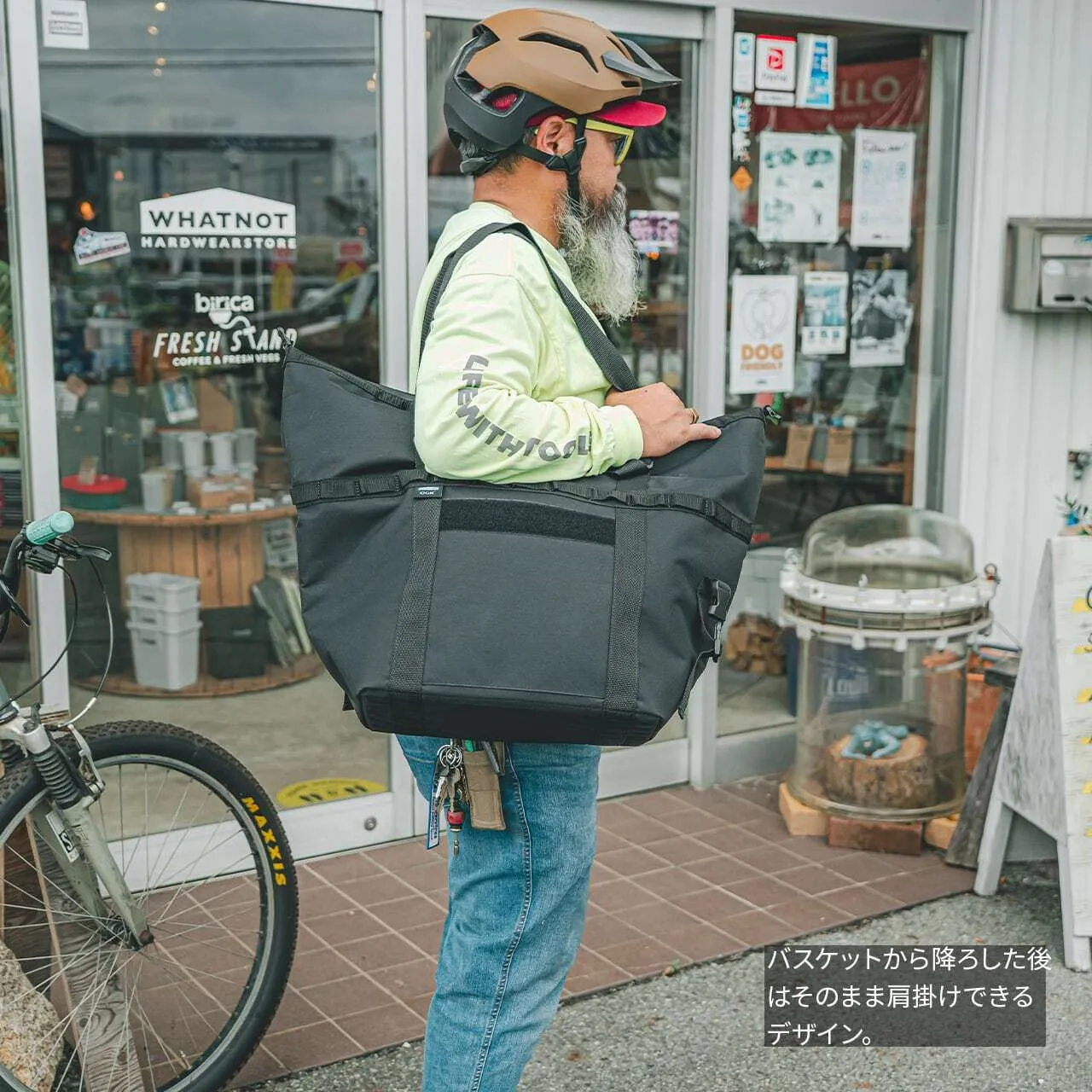 WHATNOT×OGK｜MOBI COOLER TOTE BAG 32L保冷提袋