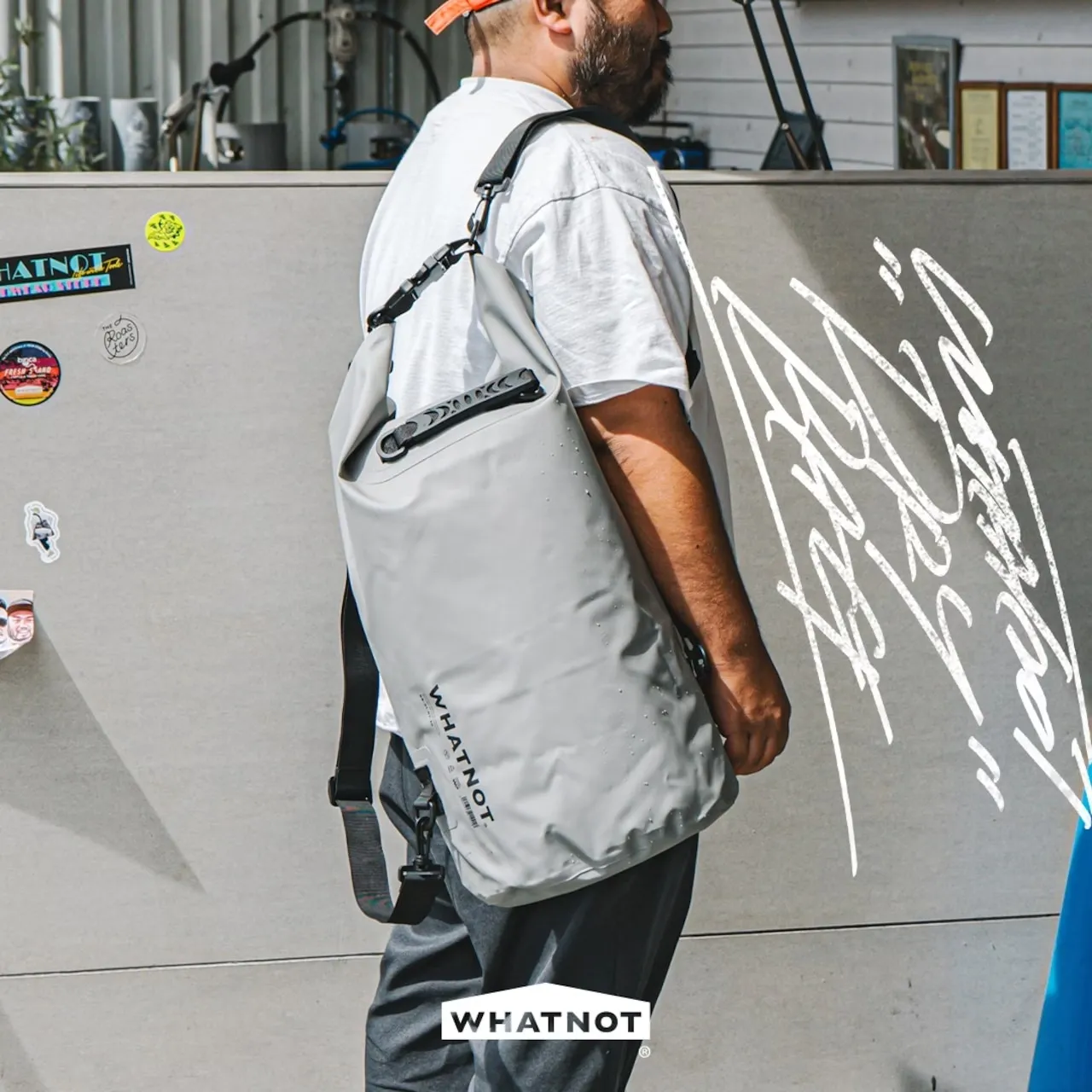 WHATNOT｜DRY BAG 30L 防水背包_灰色 30L