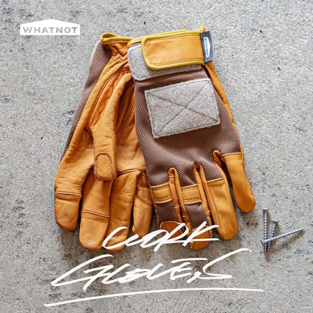 WHATNOT｜WORK GLOVES 皮革工作手套