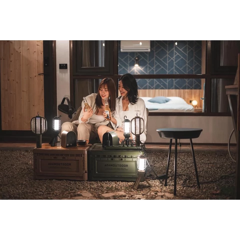 ADAMOUTDOOR｜戶外陶瓷電暖爐 500W 電暖器 暖風機「EcoCAMP│艾科戶外」