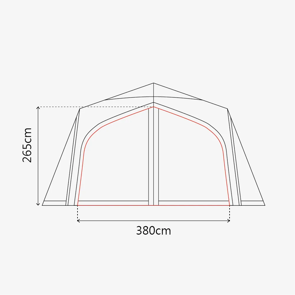 URBANSIDE EASY CABIN PRO 卡比PRO充氣帳前門TPU掛窗