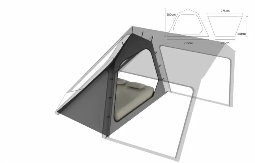 URBANSIDE EASY CABIN 卡比充氣帳內帳