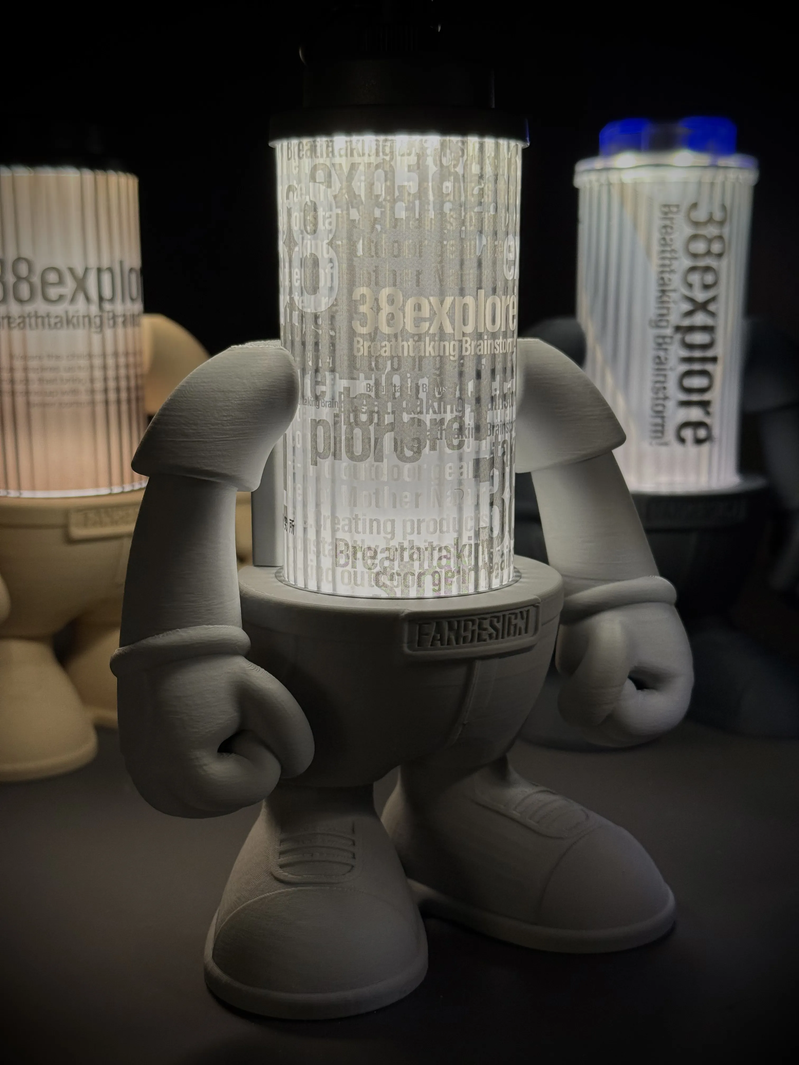 FANDESIGN 38燈小人燈座