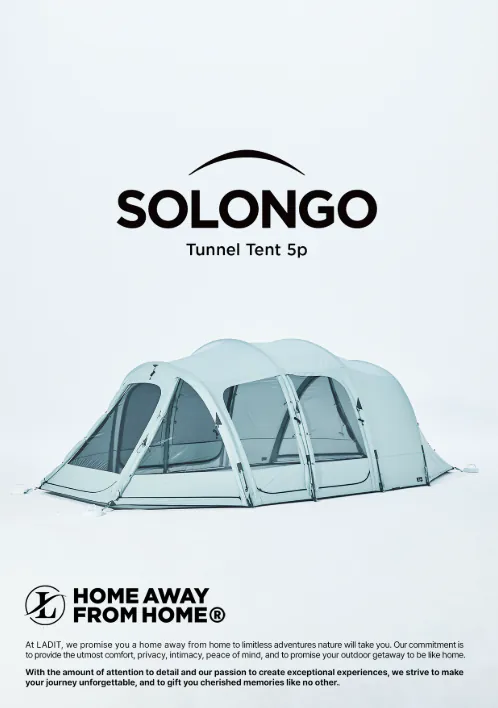 LADIT｜SOLONGO｜TUNNEL 5P｜隧道帳