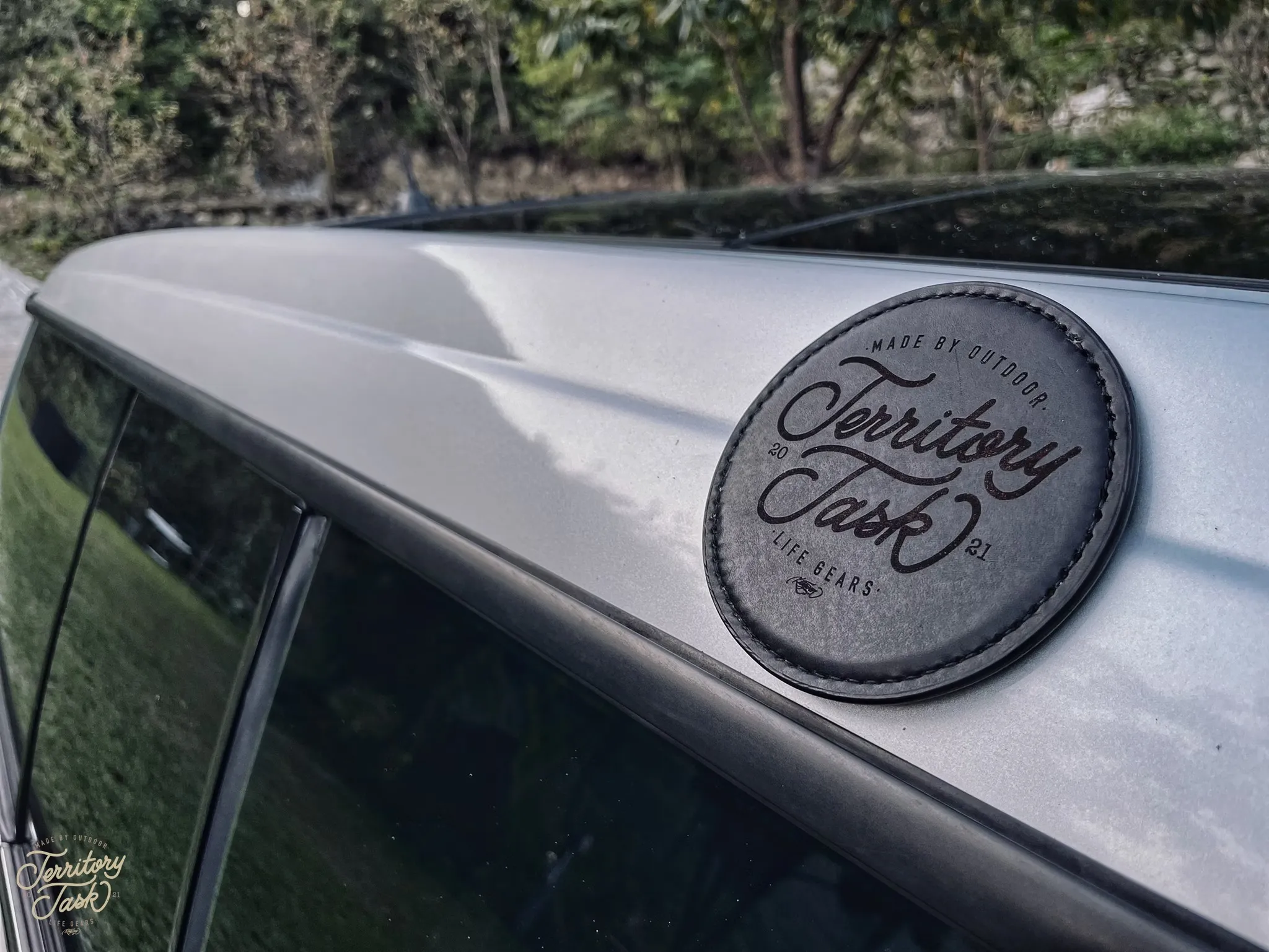 地域仕事/Territory Task 手做皮革磁吸杯墊