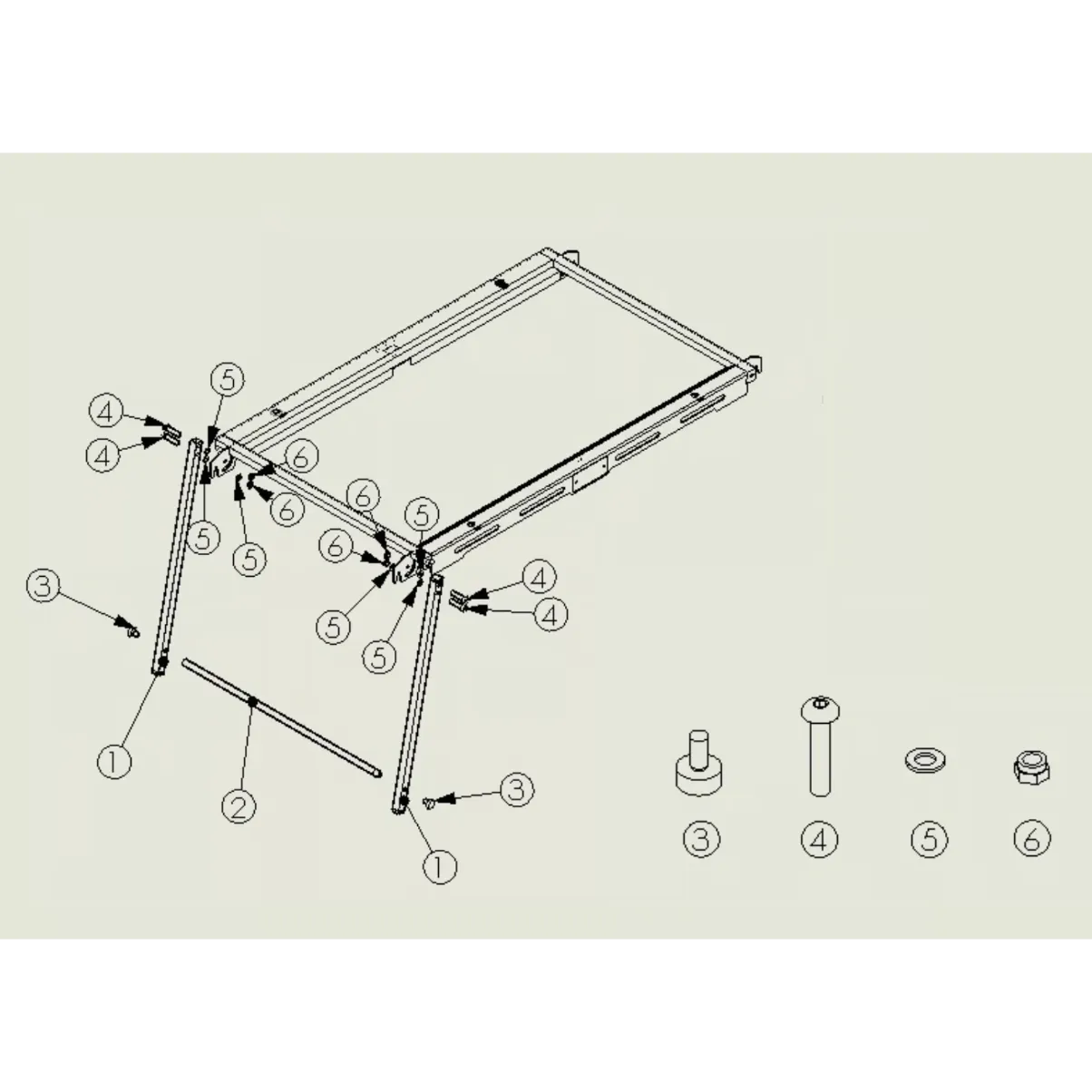 地域仕事/Territory Task dachshund 2.5單位延伸桌 套組