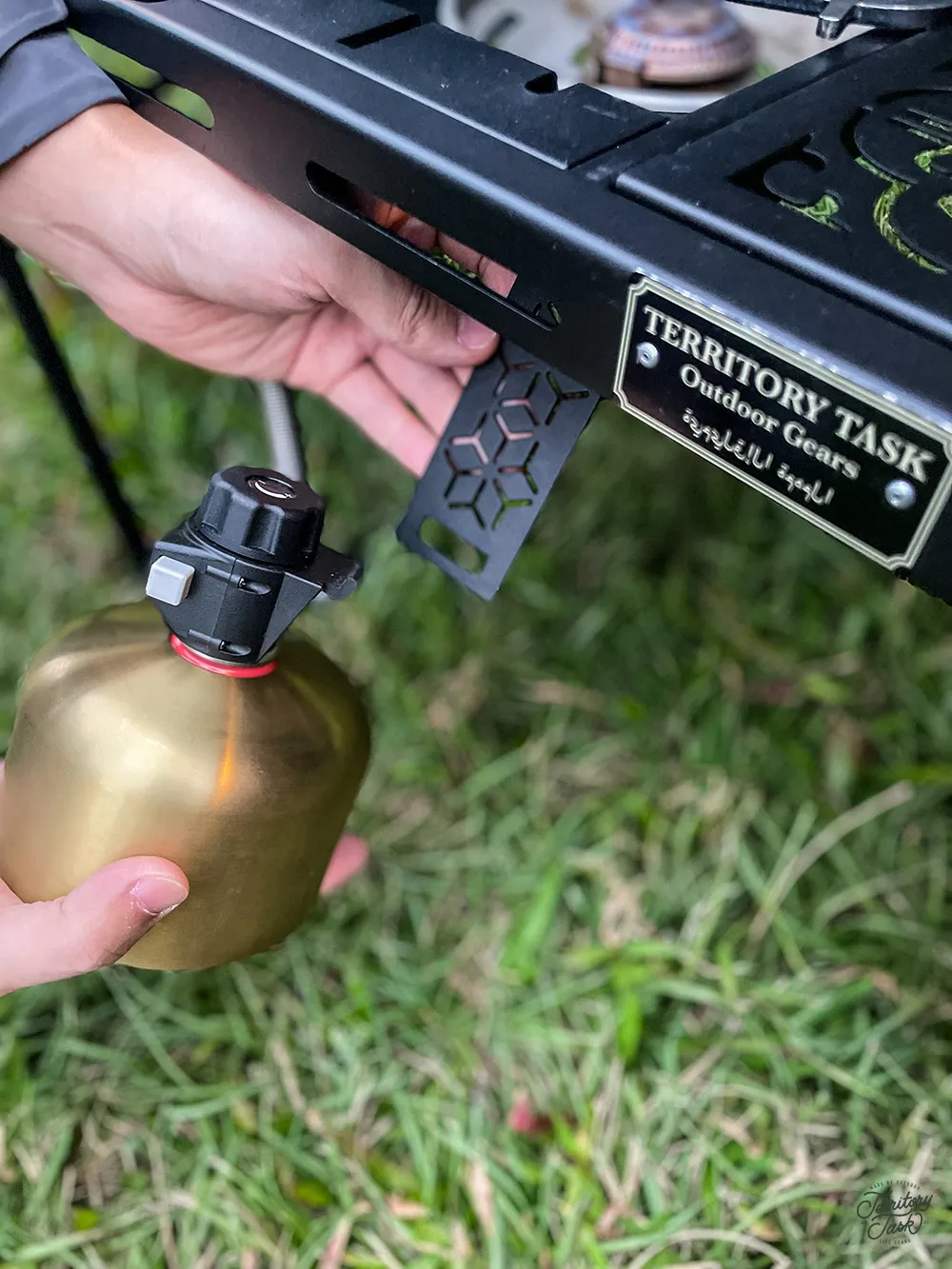 地域仕事/Territory Task 下沉式爐框-瓦斯罐掛片圖騰款