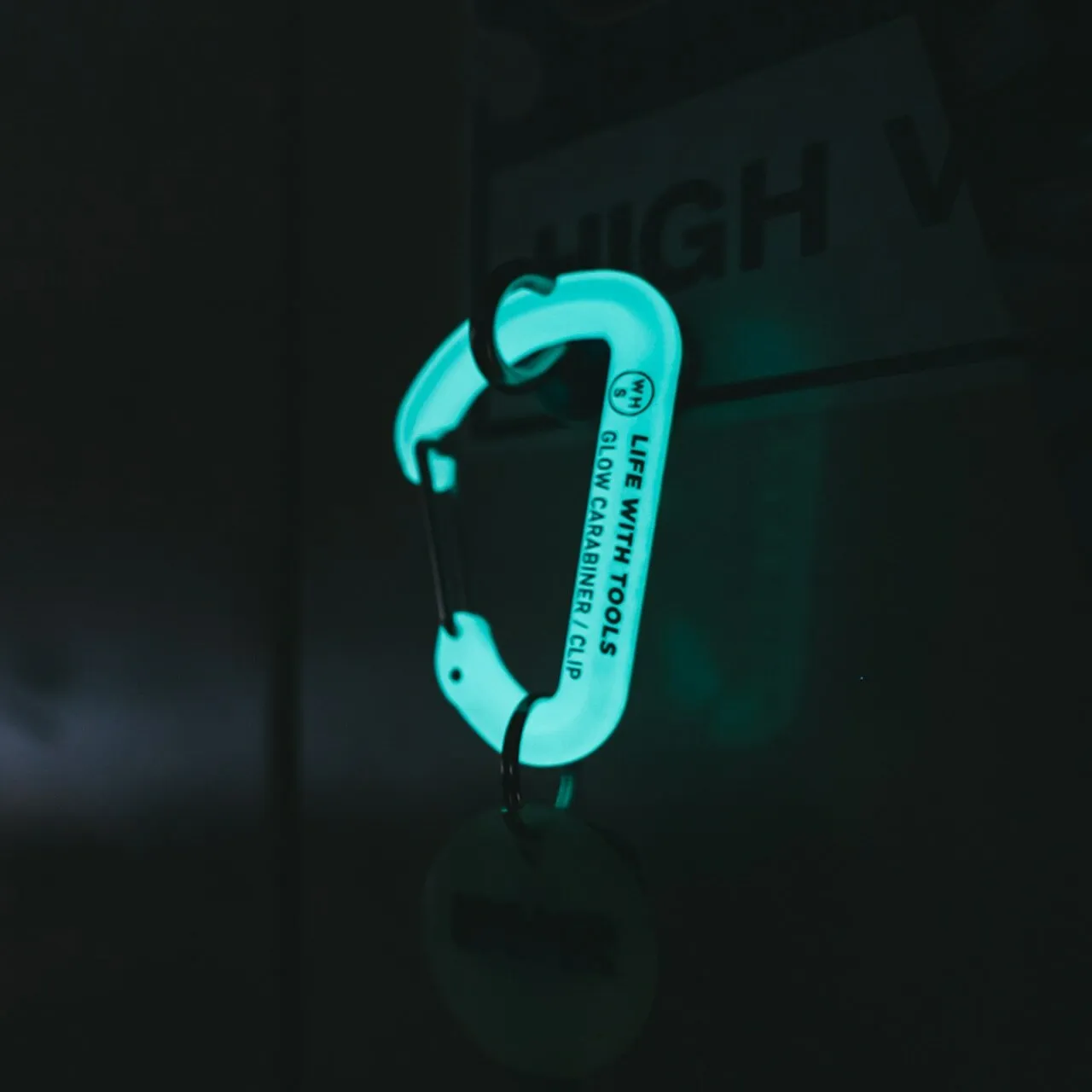 WHATNOT｜GLOW CARABINER 夜光C型扣 (單入)