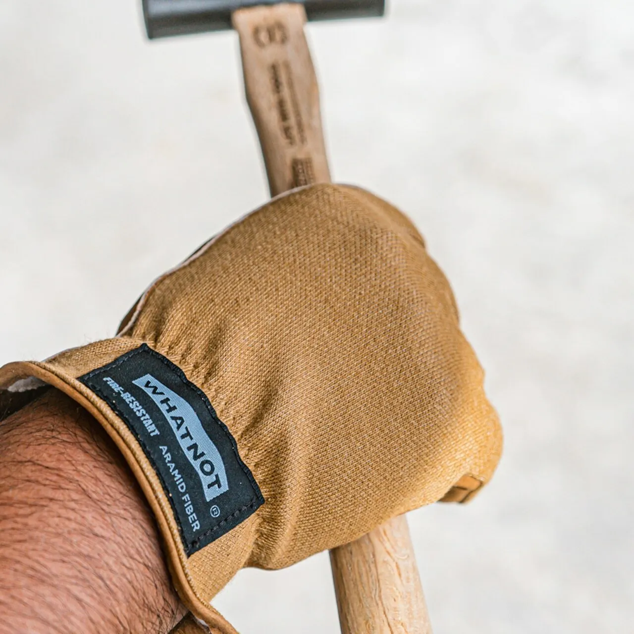 WHATNOT｜OUTDOOR GLOVES 日本製牛皮難燃手套