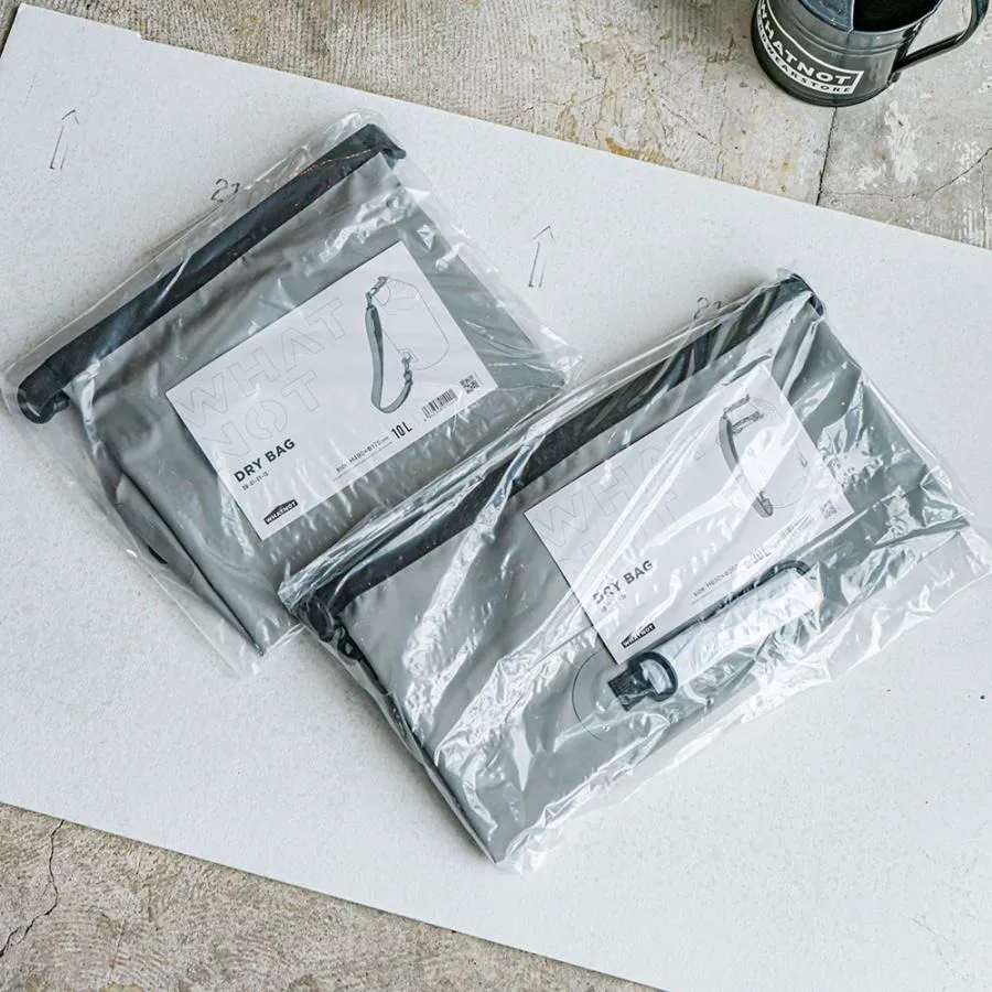 WHATNOT｜DRY BAG 10L 防水背包_灰色 10L