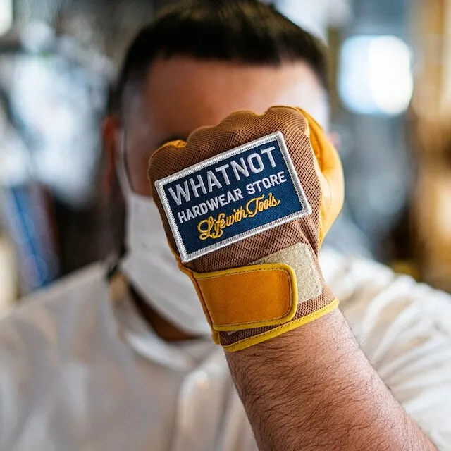 WHATNOT｜CLOTH EMBLEM LOGO 刺繡布章