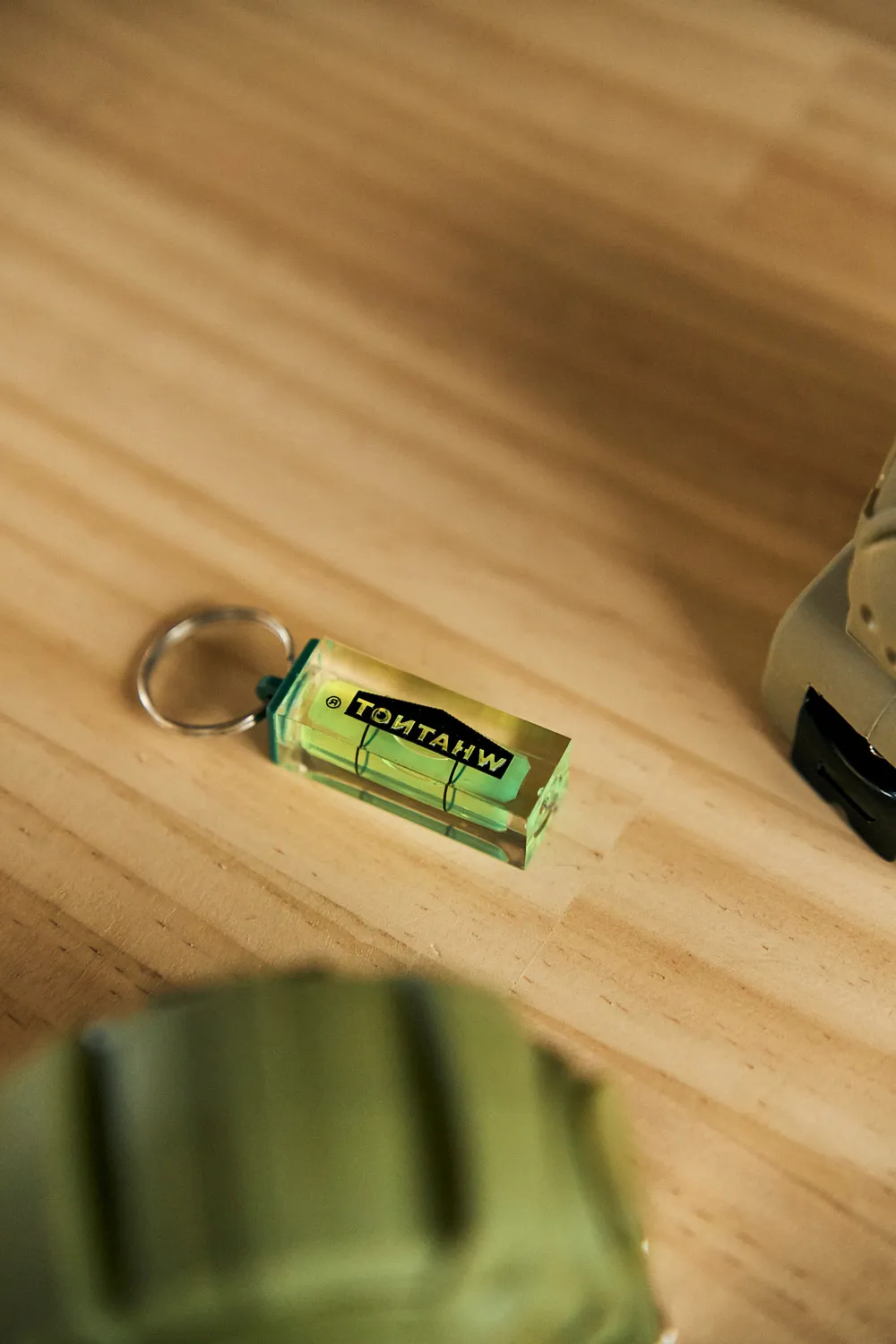 WHATNOT｜LEVEL KEYCHAIN 水平儀鑰匙圈