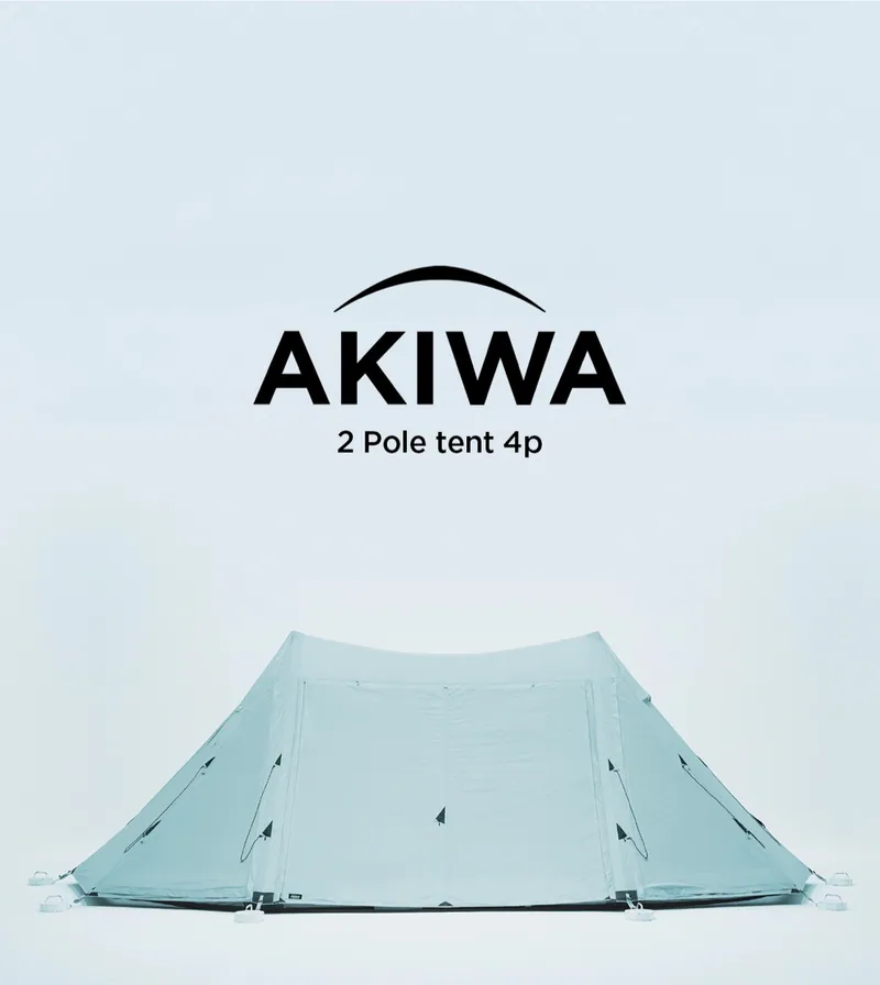 LADIT｜AKIWA｜4人雙峰帳