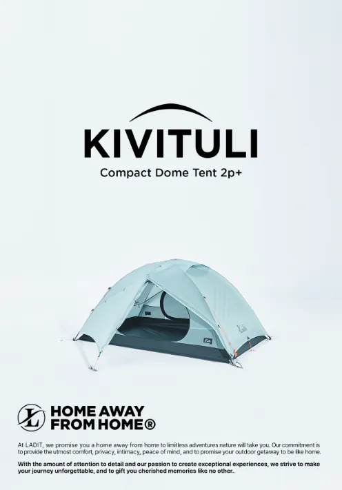 LADIT|KAVITULI|COMPACT DOME 2P+| 圓頂帳