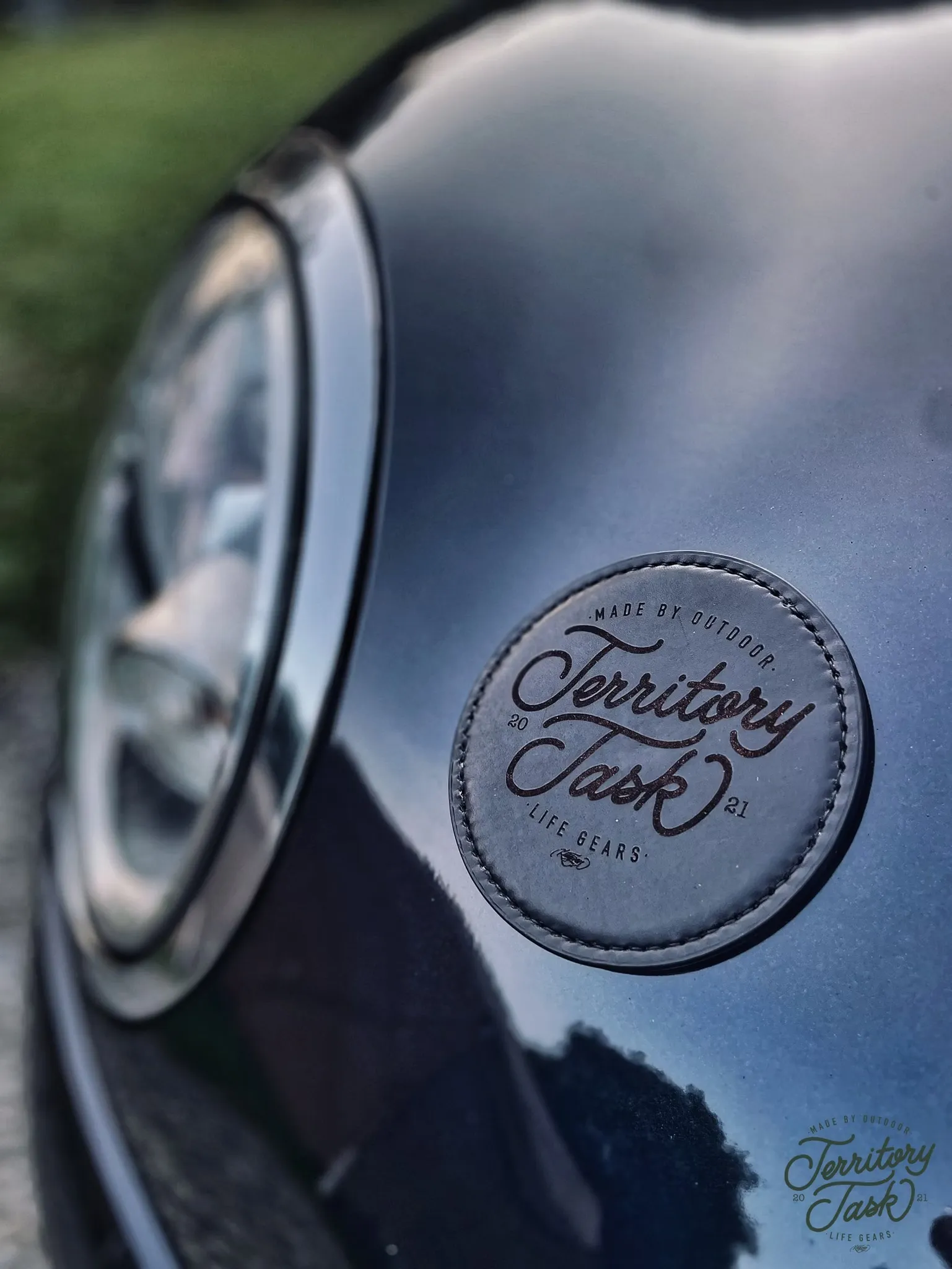 地域仕事/Territory Task 手做皮革磁吸杯墊