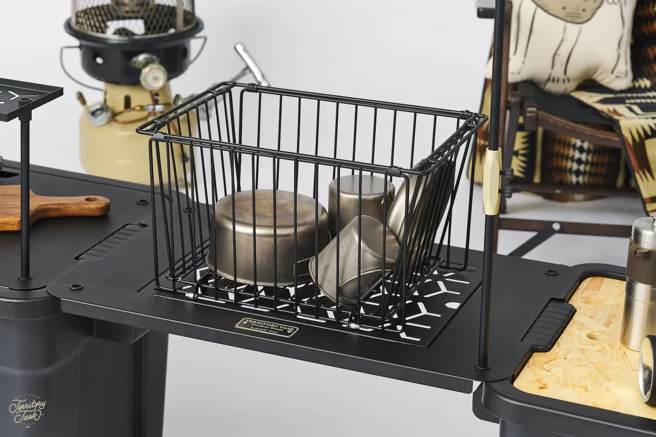 地域仕事/Territory Task 單位板、折疊專利瀝水籃組合