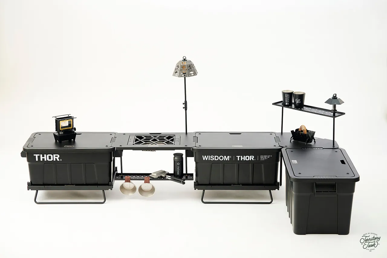 地域仕事/Territory Task 下沉爐框+渡鴉圖騰五德 STOVE FRAME