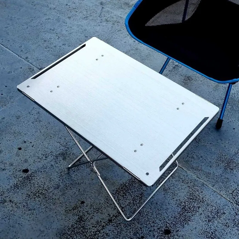 CAMAFORCE｜Multi X Table｜不鏽鋼IGT系列組合小桌｜大桌板｜銀色