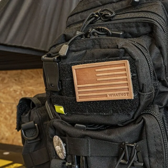 WHATNOT｜LEATHER PATCH LOGO 皮革布章