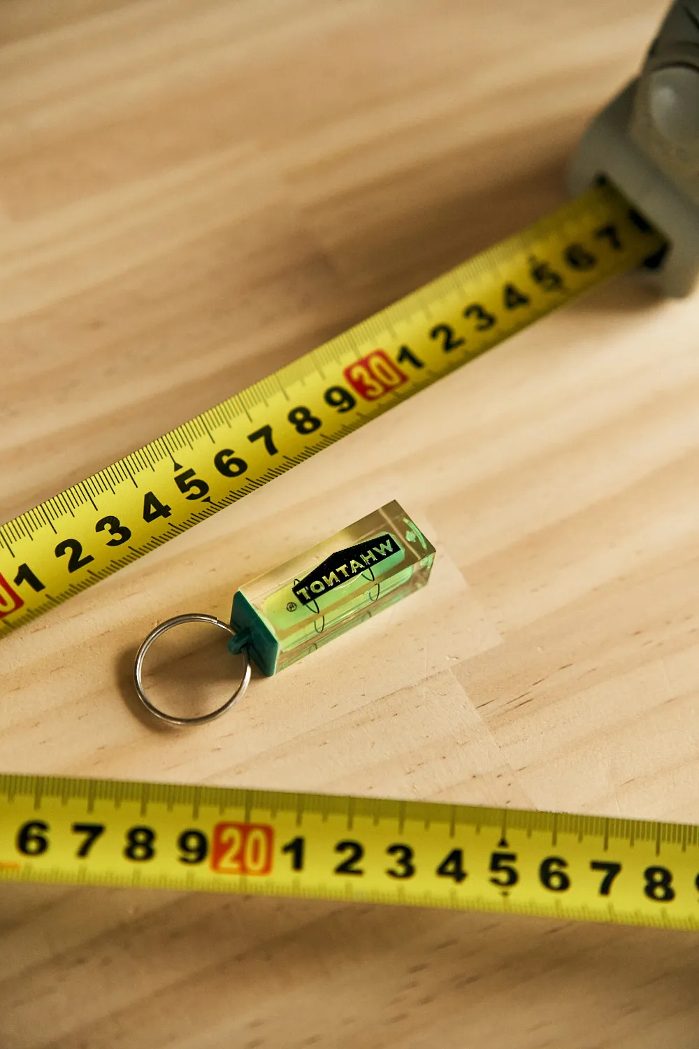 WHATNOT｜LEVEL KEYCHAIN 水平儀鑰匙圈
