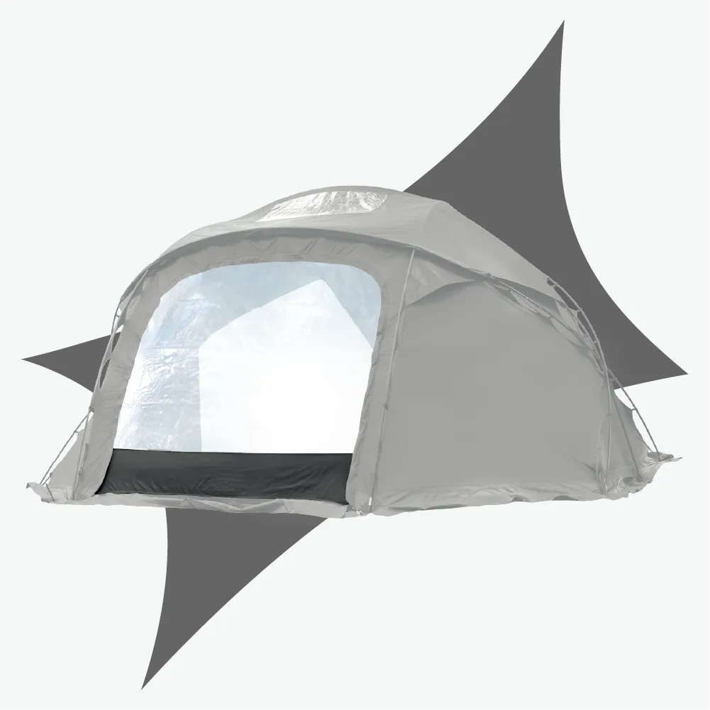 URBANSIDE CEPHALO 厚頭龍圓頂帳前門TPU掛窗