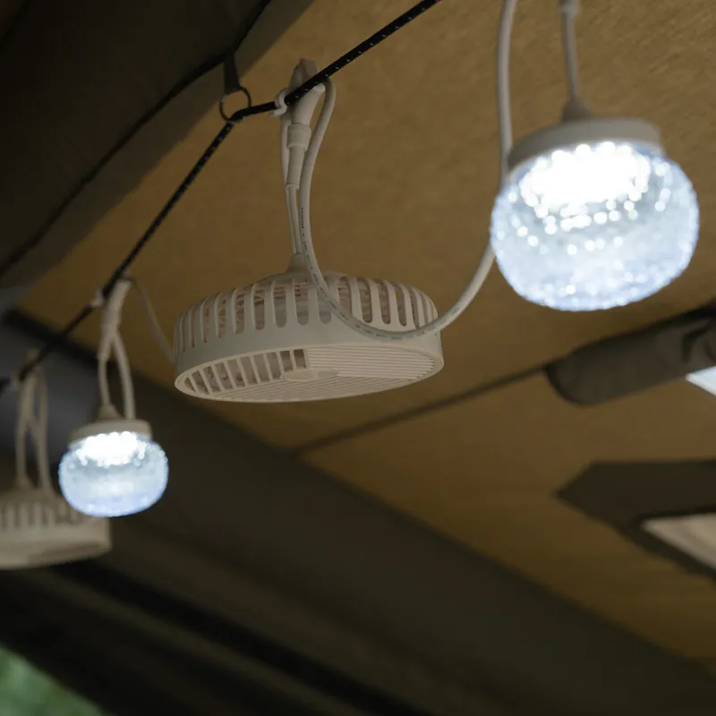 Coody GLOWNA 智慧模組化戶外LED串燈｜IP67防水多段色溫可調光 Camping String Light派對燈
