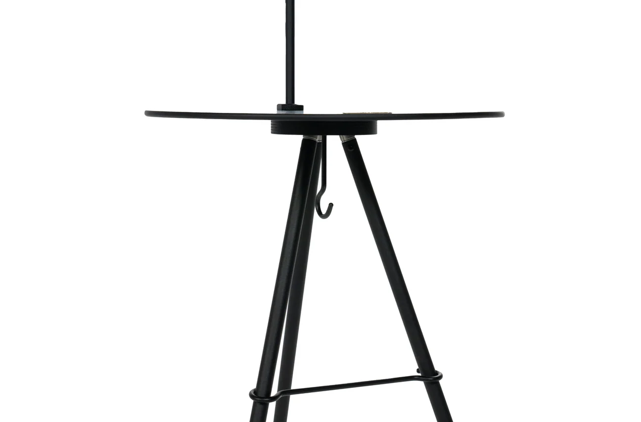 戶外圓桌_燈掛架組