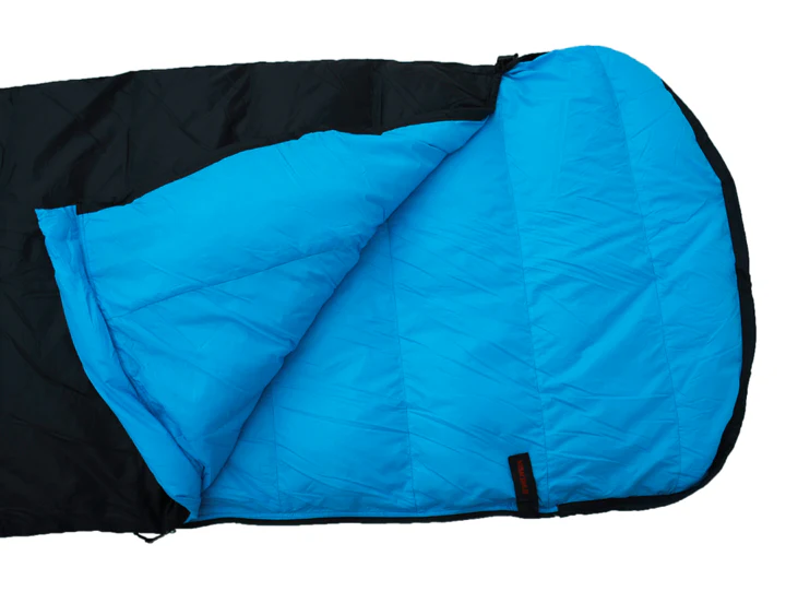 羽絨睡袋_Light信封型（黑藍）