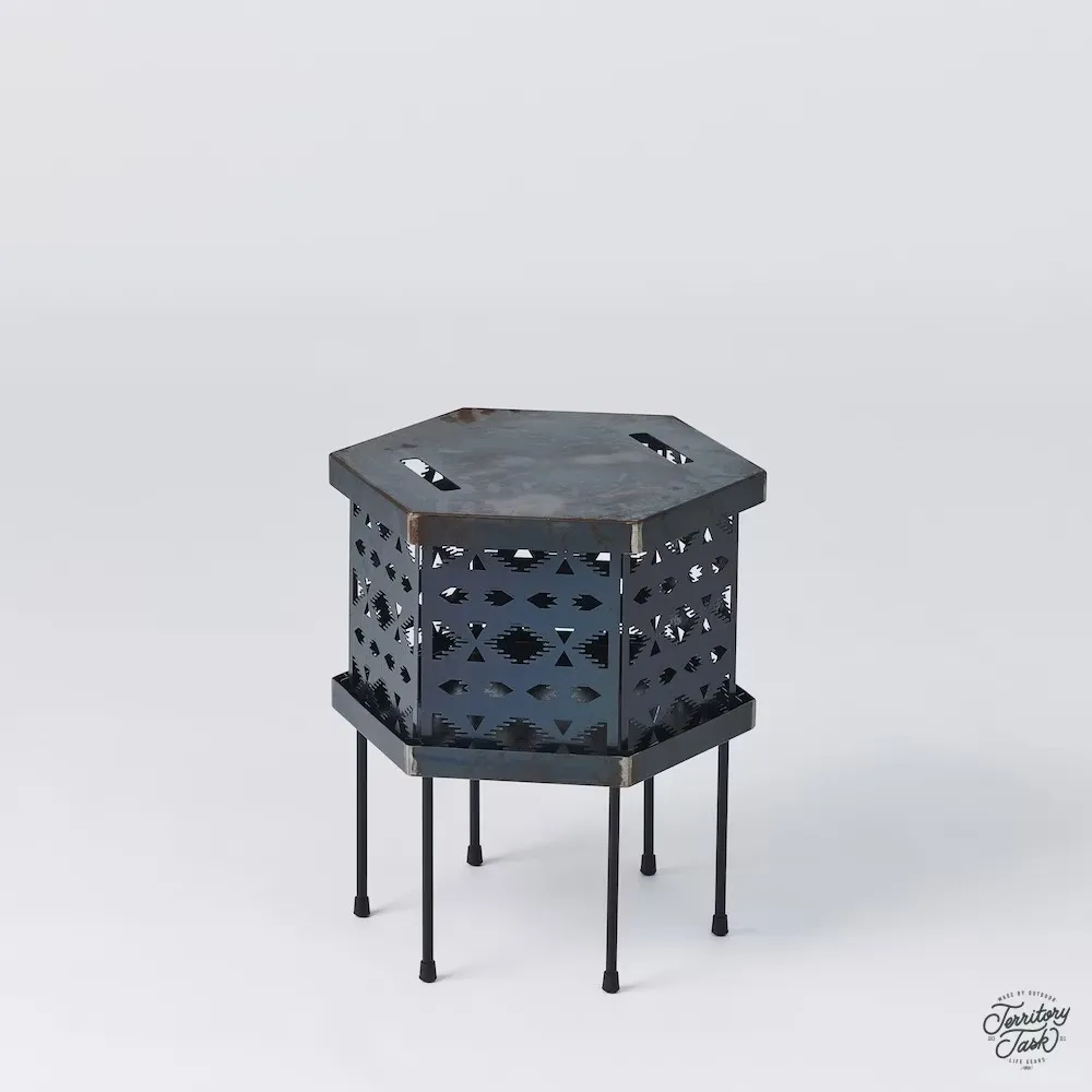 地域仕事/Territory Task 黑木隼焚火台