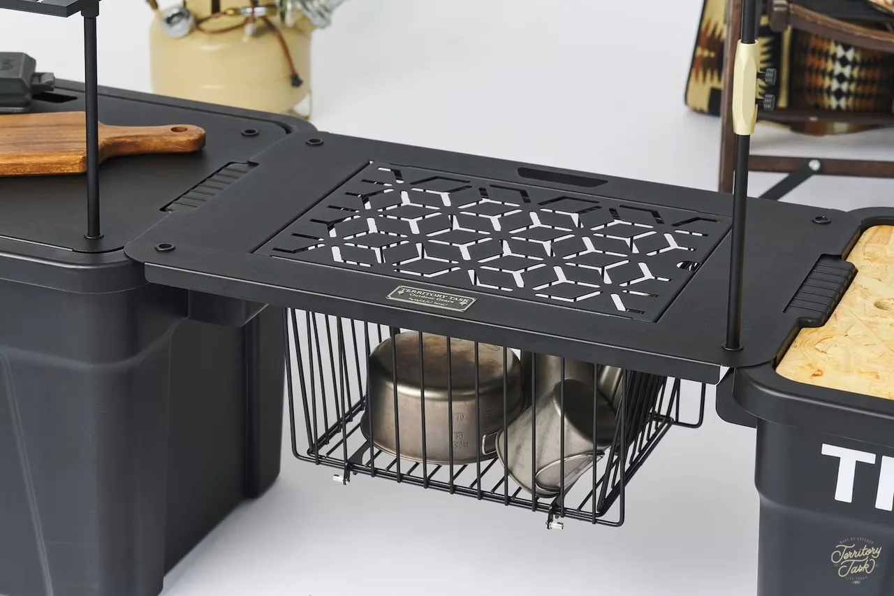 地域仕事/Territory Task 單位板、折疊專利瀝水籃組合