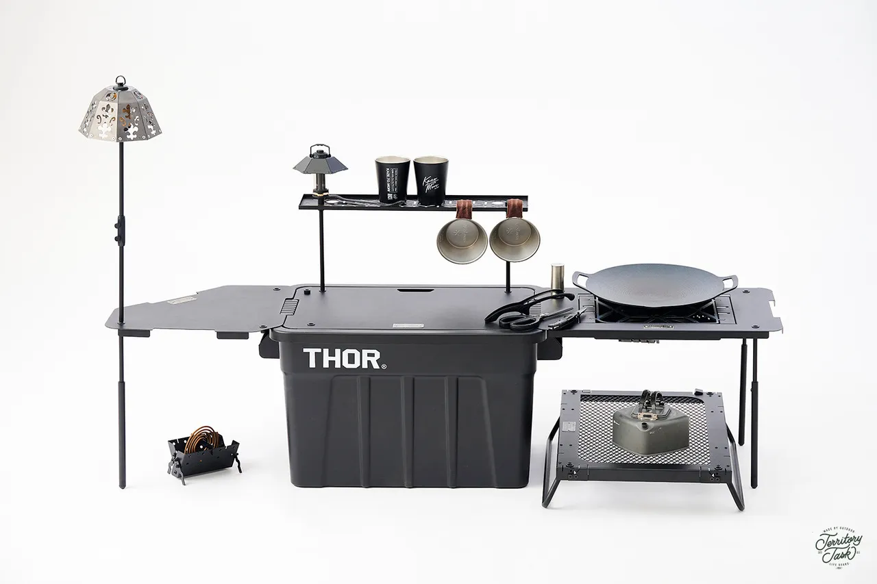 地域仕事/Territory Task 下沉爐框+渡鴉圖騰五德 STOVE FRAME