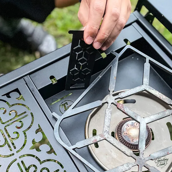 地域仕事/Territory Task 下沉式爐框-瓦斯罐掛片圖騰款