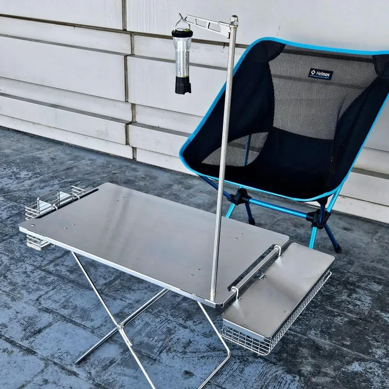 CAMAFORCE｜Multi x Leg｜不鏽鋼IGT系列組合小桌｜32CM X架｜銀色