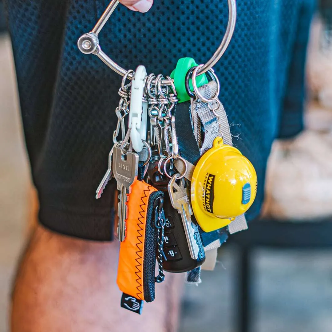 WHATNOT｜HELMET KEYCHAIN 迷你工程帽開瓶器鑰匙圈