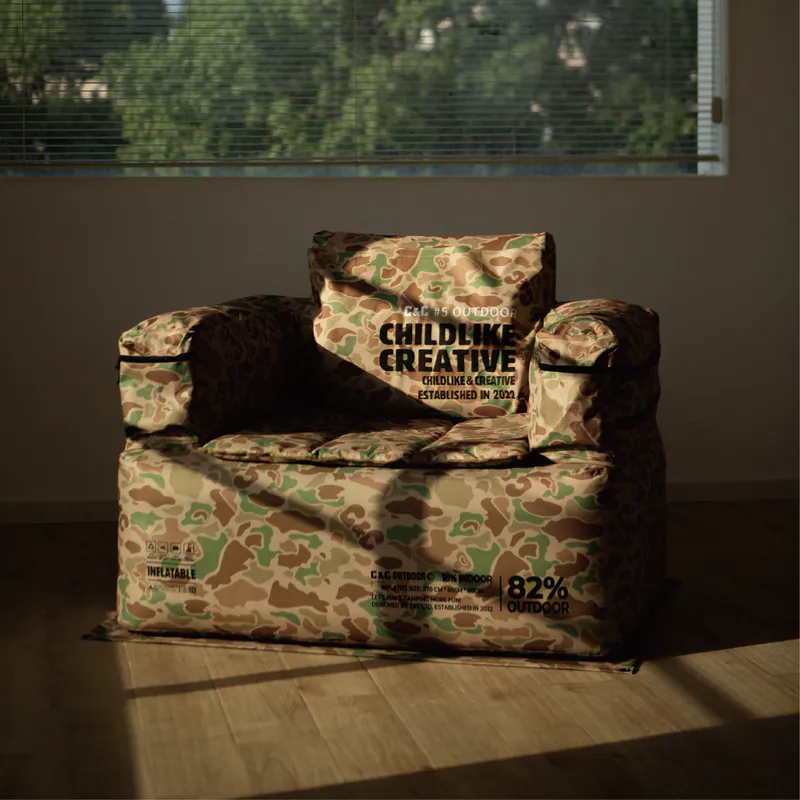 C&C Airlab DAYDREAM SOFA 白日夢拉絲充氣沙發