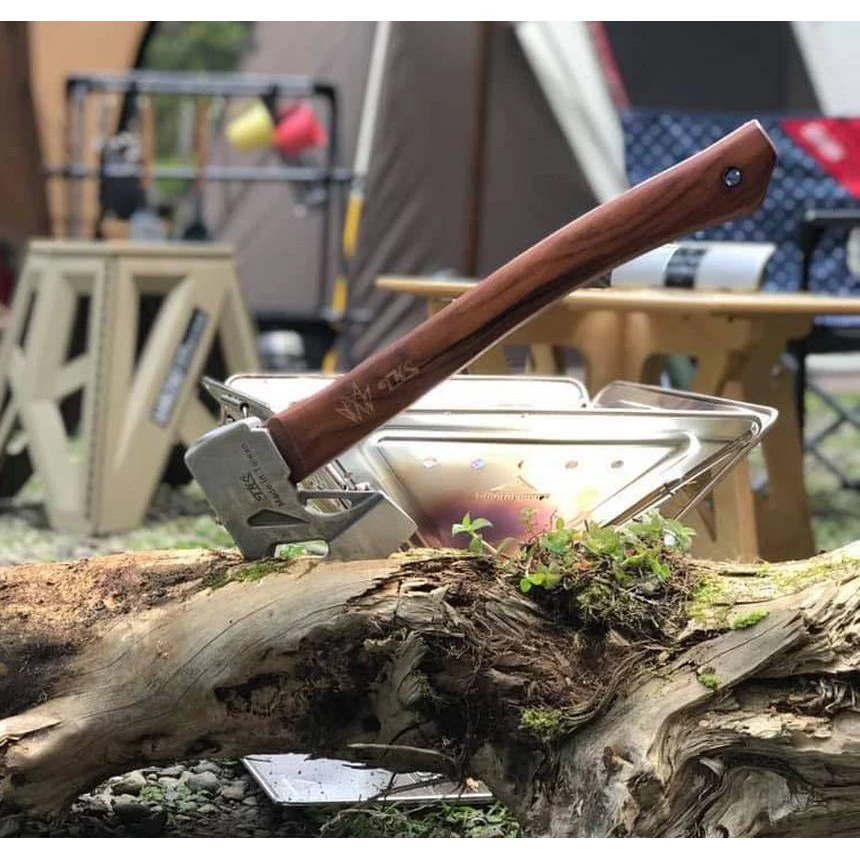 TKS露營神器 狂斧／劈材斧頭／MIT台灣製造【ECOCAMP艾科戶外│桃園│中壢】