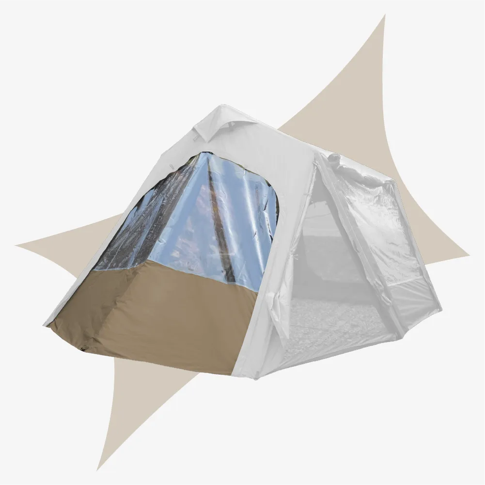 URBANSIDE EASY CABIN 卡比充氣帳前門TPU掛窗