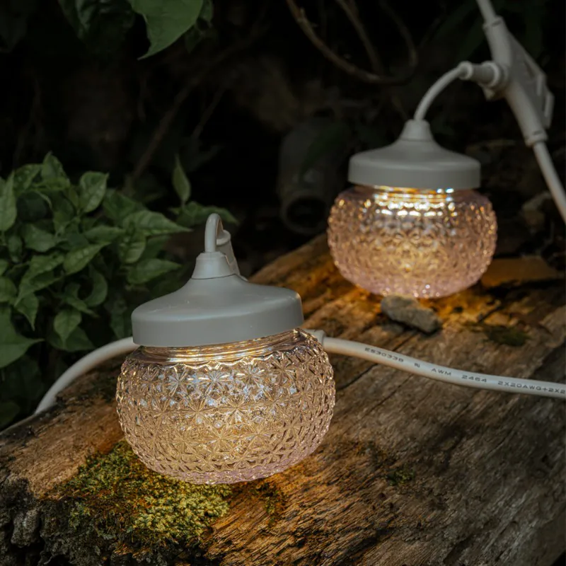 Coody GLOWNA 智慧模組化戶外LED串燈｜IP67防水多段色溫可調光 Camping String Light派對燈