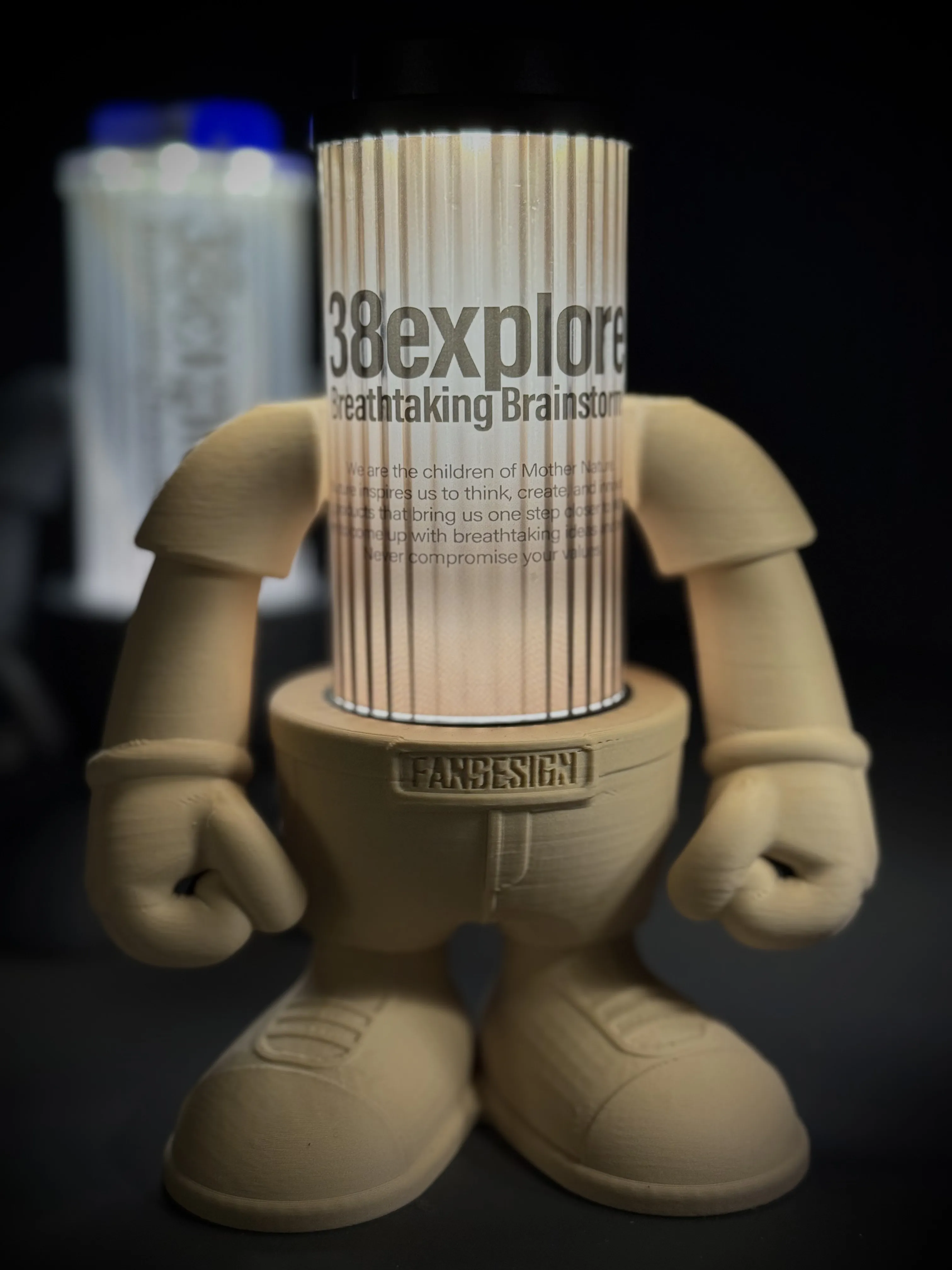 FANDESIGN 38燈小人燈座